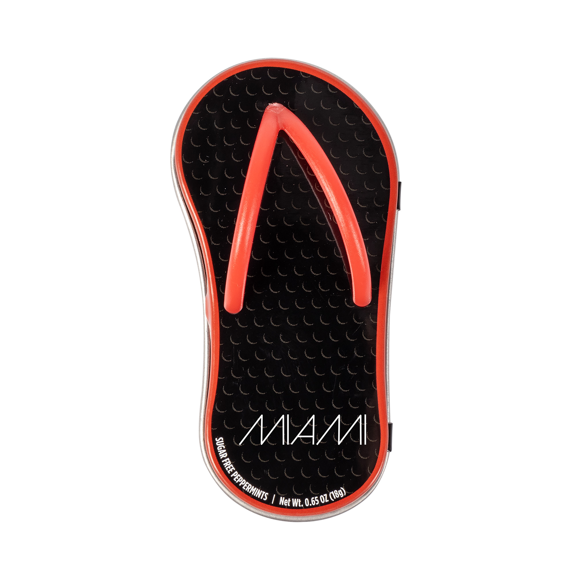 Black Flip Flop Mint Tin