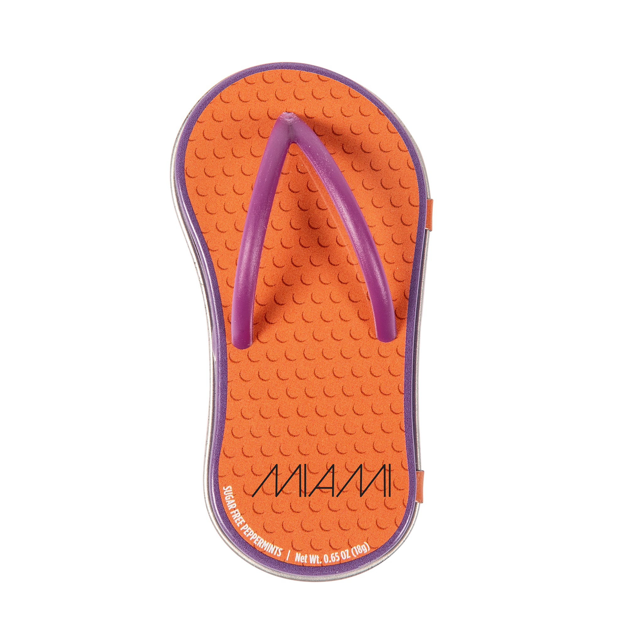 Orange Flip Flop Mint Tin