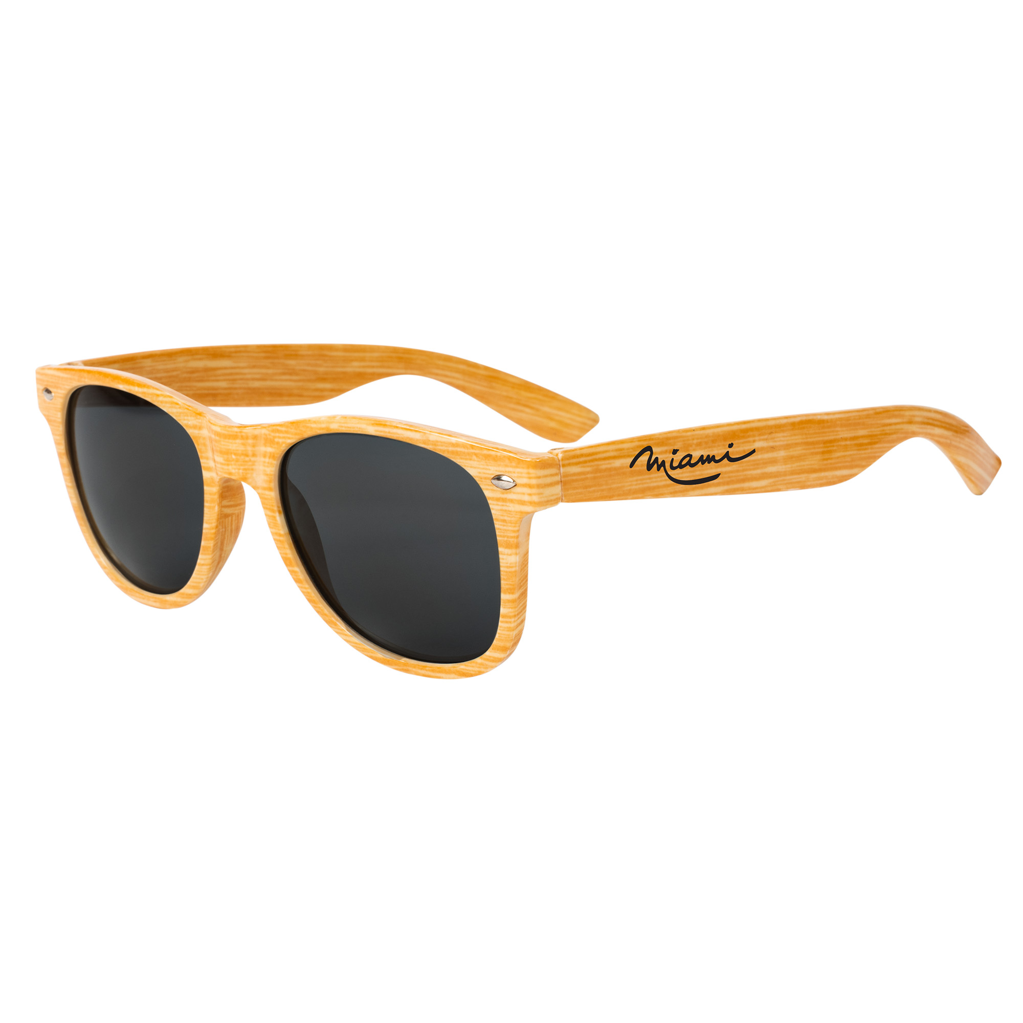 Wood Grain Sunglasses