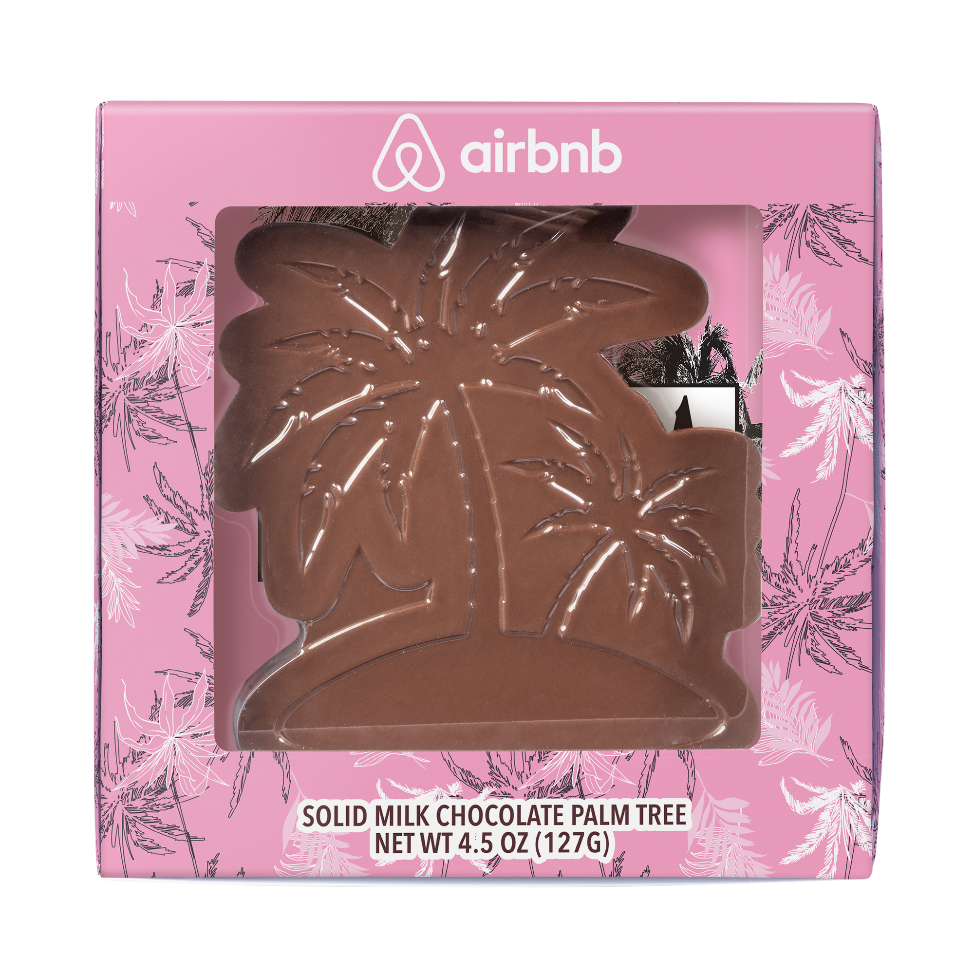 4.5 oz Chocolate Molded Palm Tree