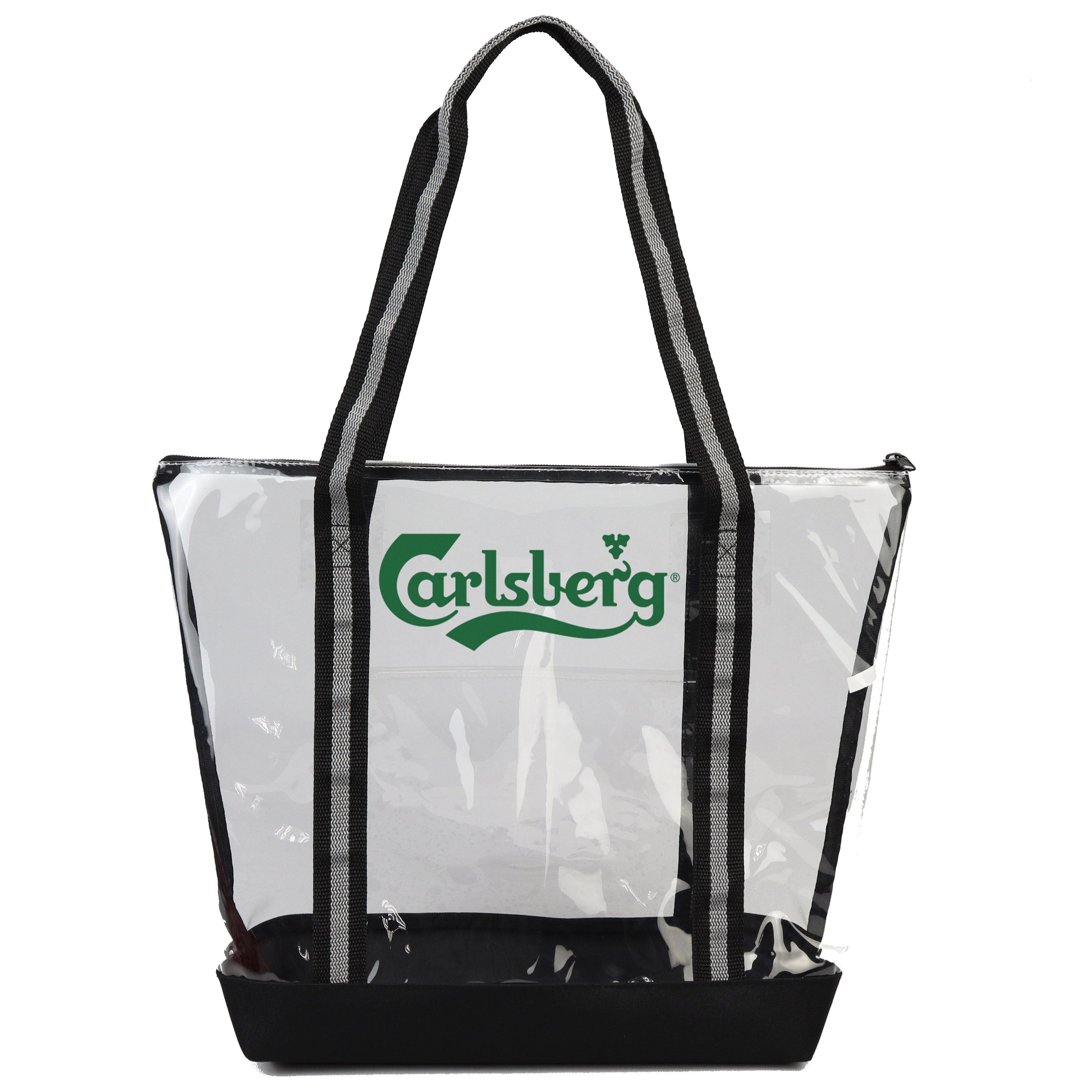Clear Tote with Zipper