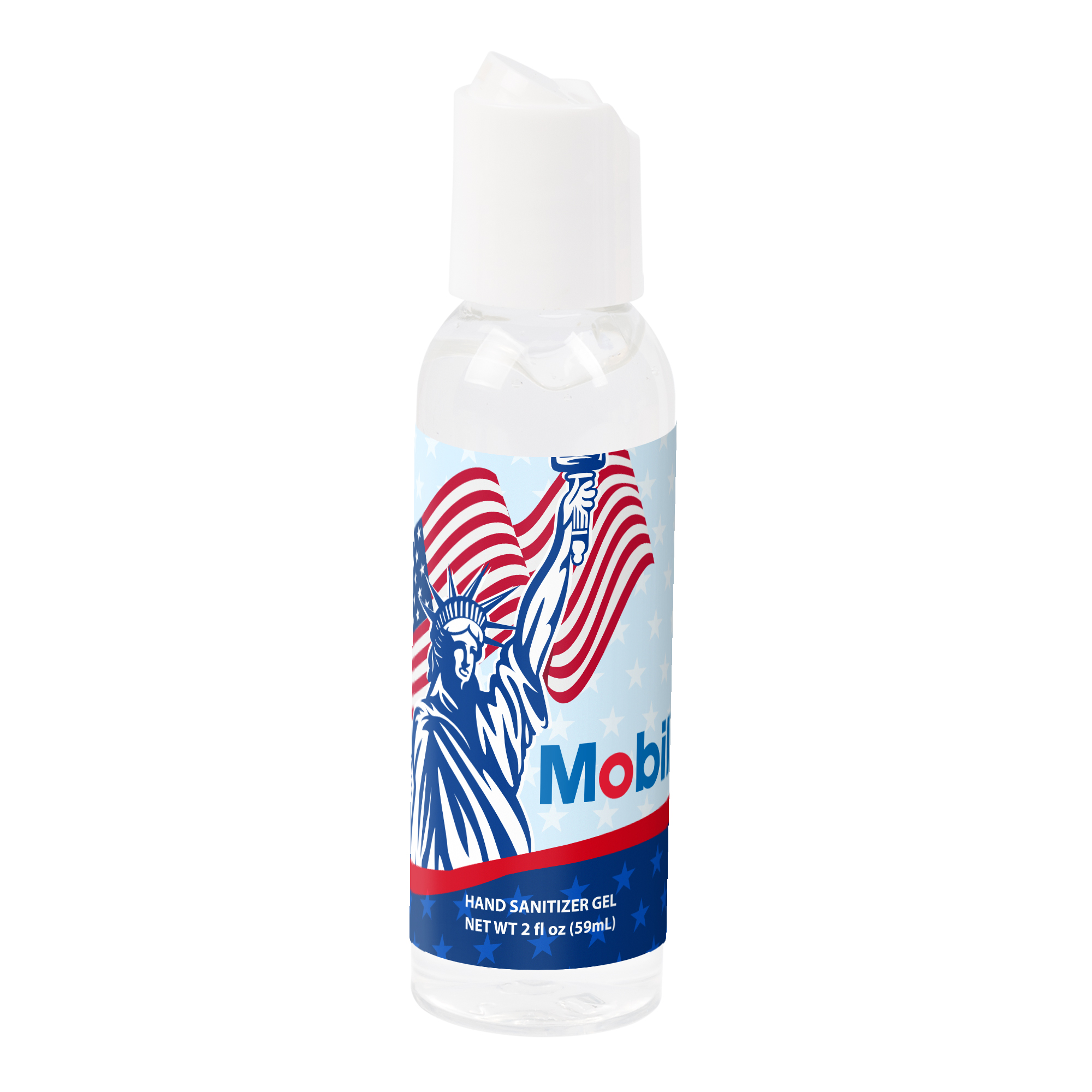 2 oz Hand Sanitizer Gel Bottle