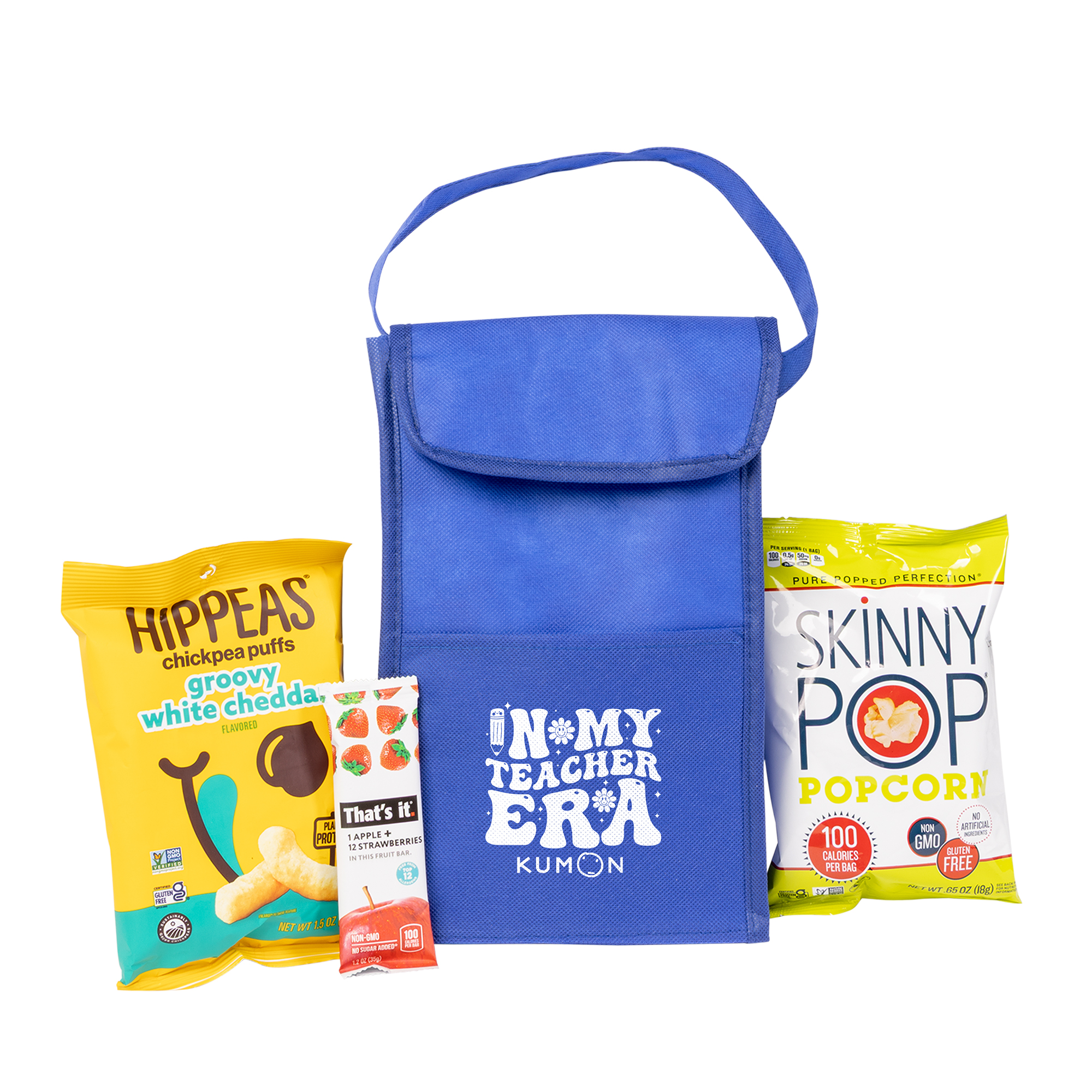 Insulated Lunch Bag with Healthy Snacks