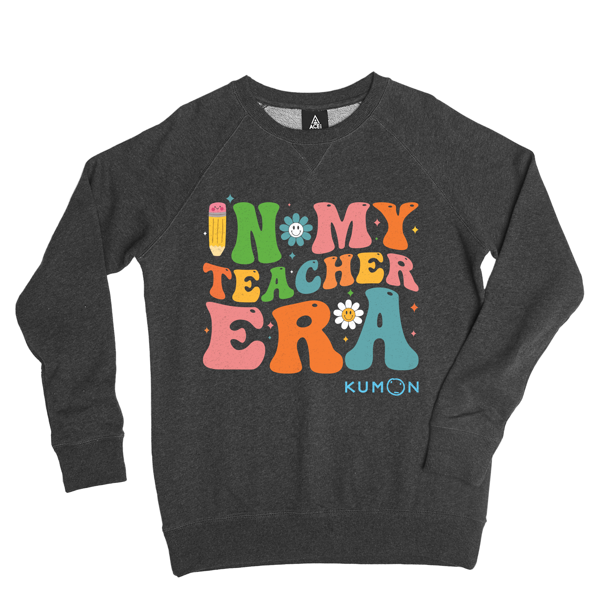 ACE Melange French Terry Crew Sweatshirt
