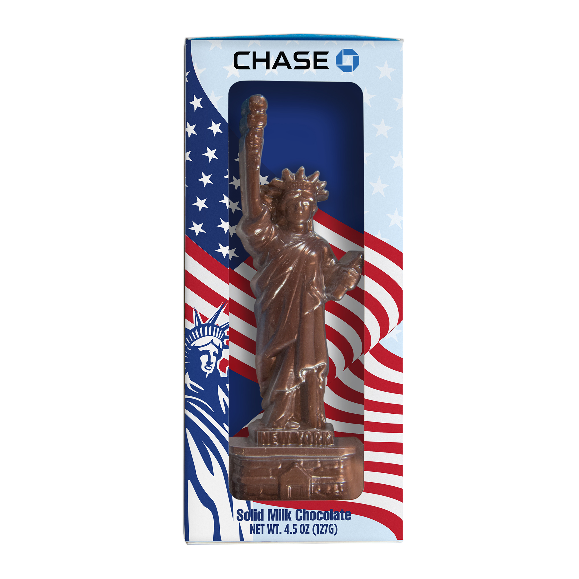 4.5 oz Chocolate Molded Statue of Liberty