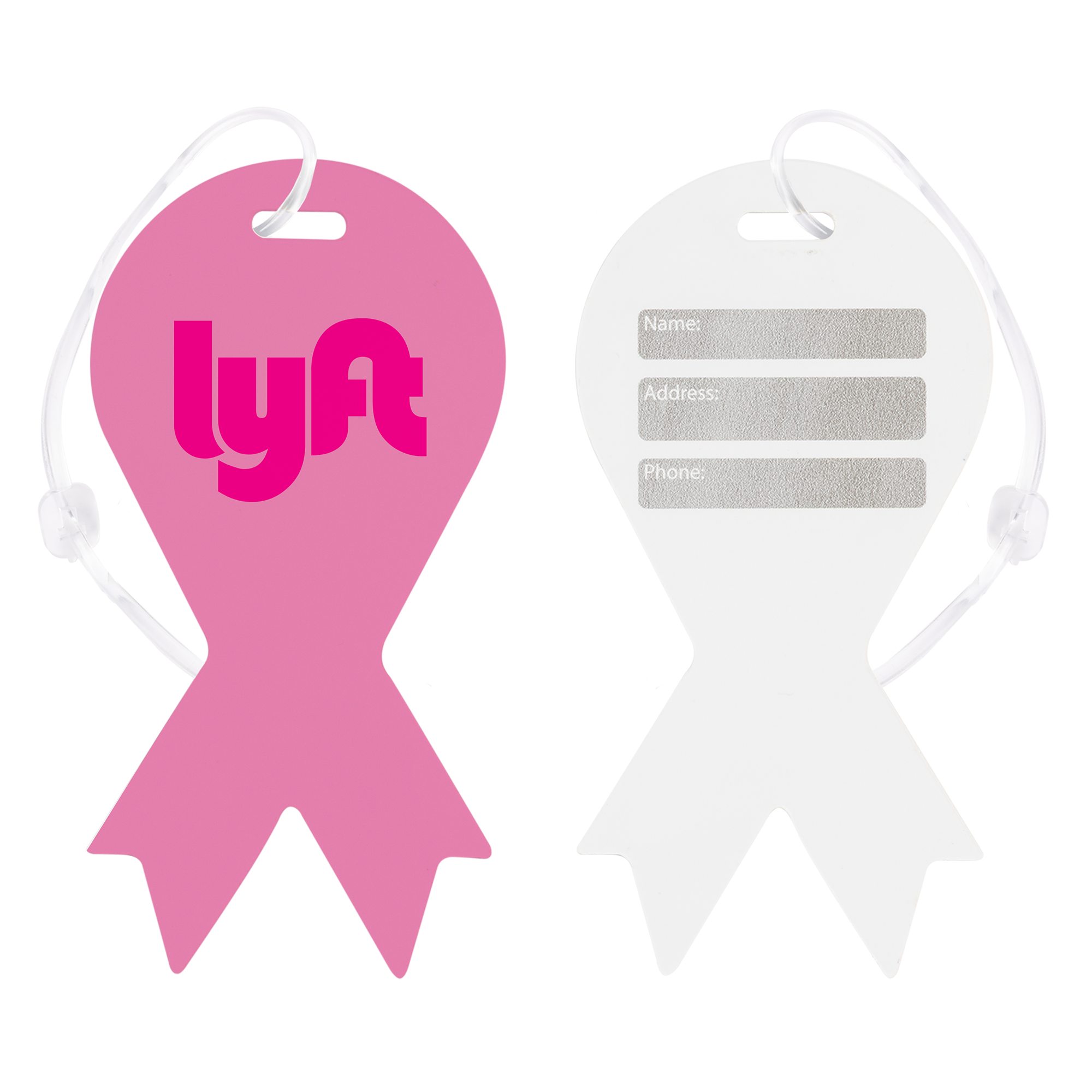 Ribbon Luggage Tag