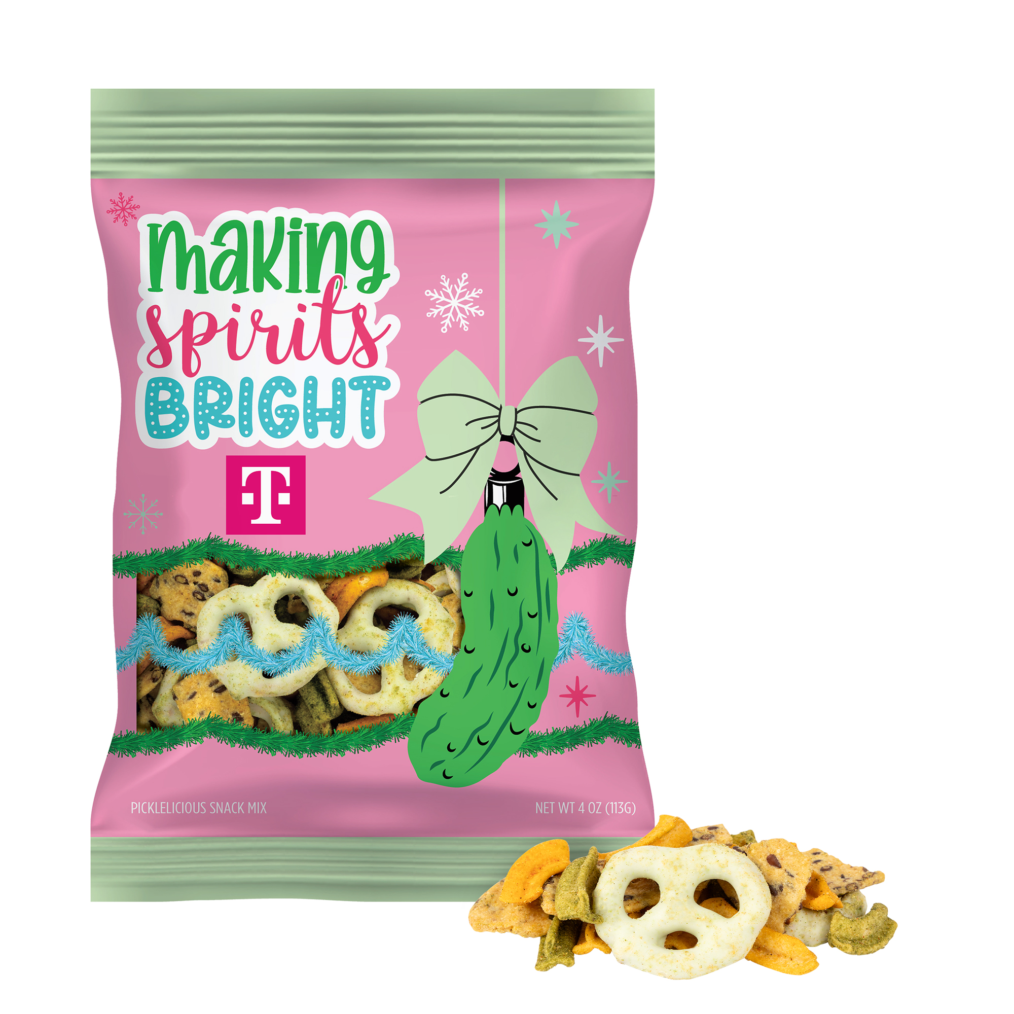 Picklelicious Snack Mix 4oz. Digibag