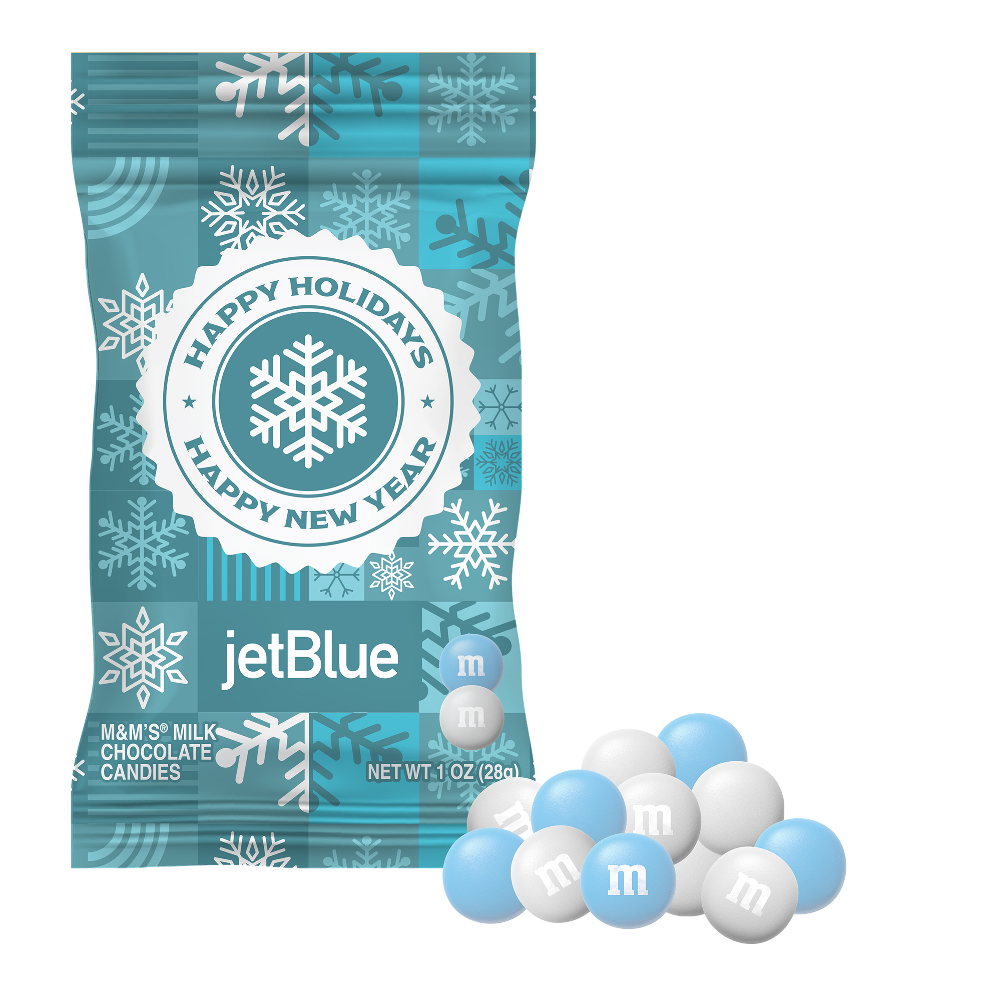 1 oz. Color Choice M&M'S in Full Color Digibag