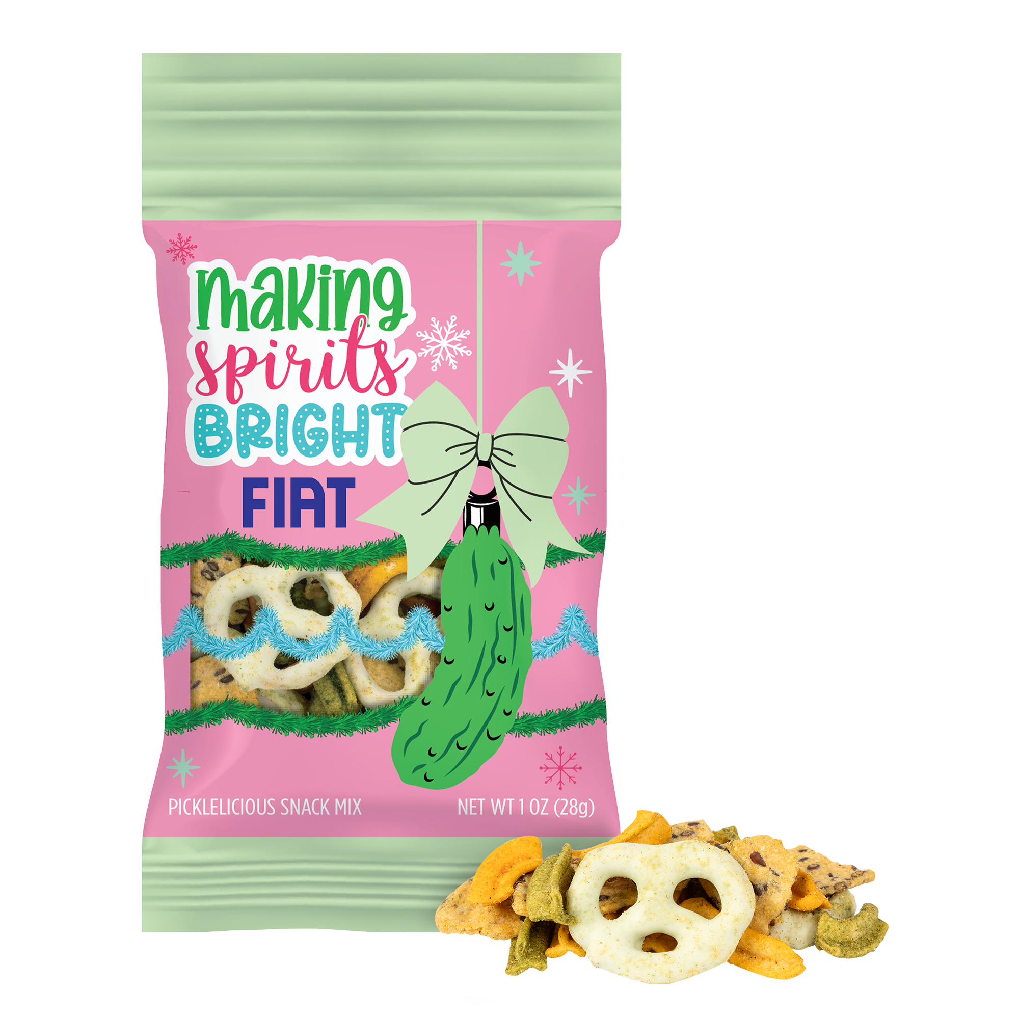Picklelicious Snack Mix 1oz. Digibag