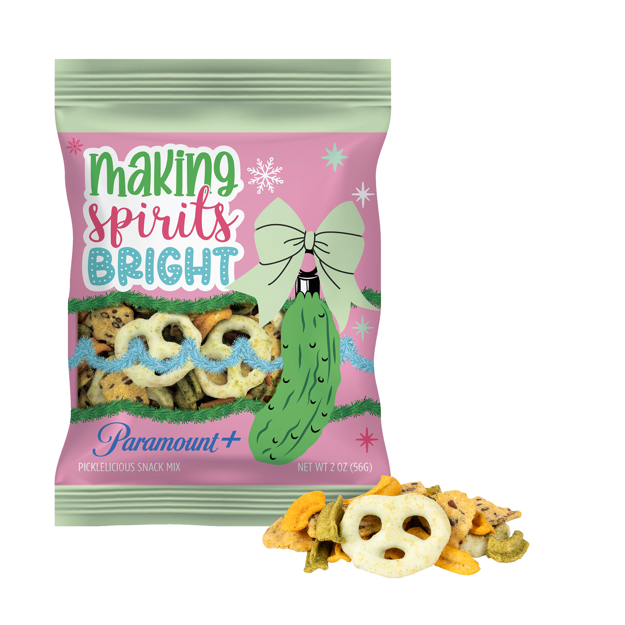 Picklelicious Snack Mix 2oz. Digibag