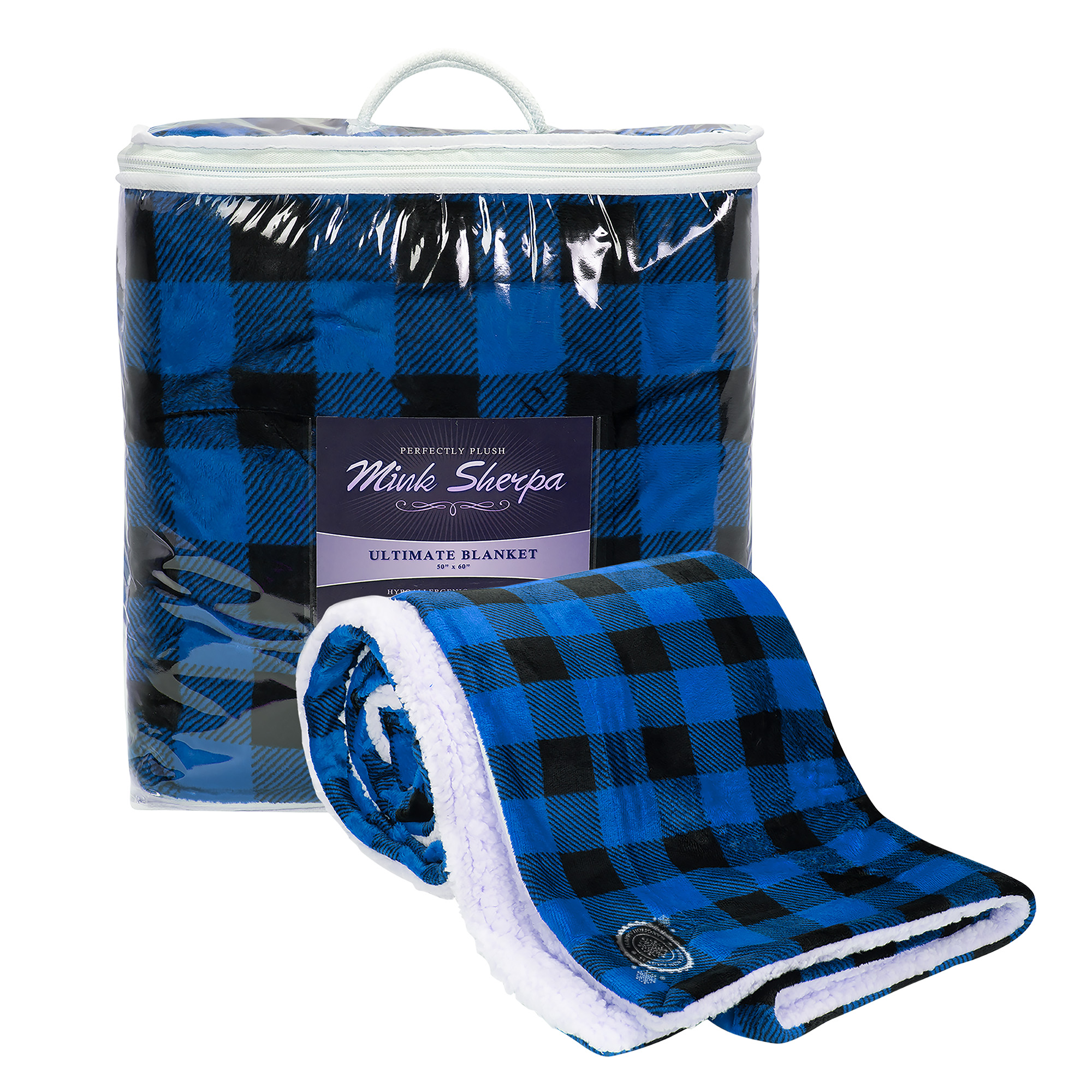 Micro Soft Touch Sherpa Blanket