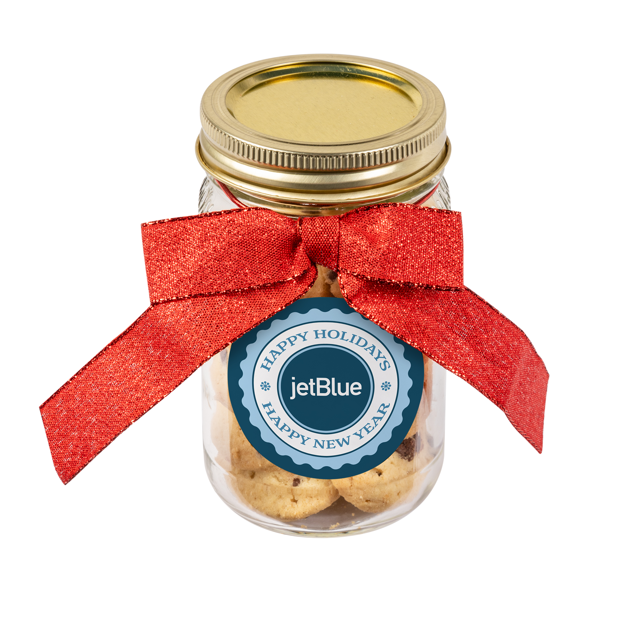 Fresh Beginnings Bite Size Cookies Mason Jar