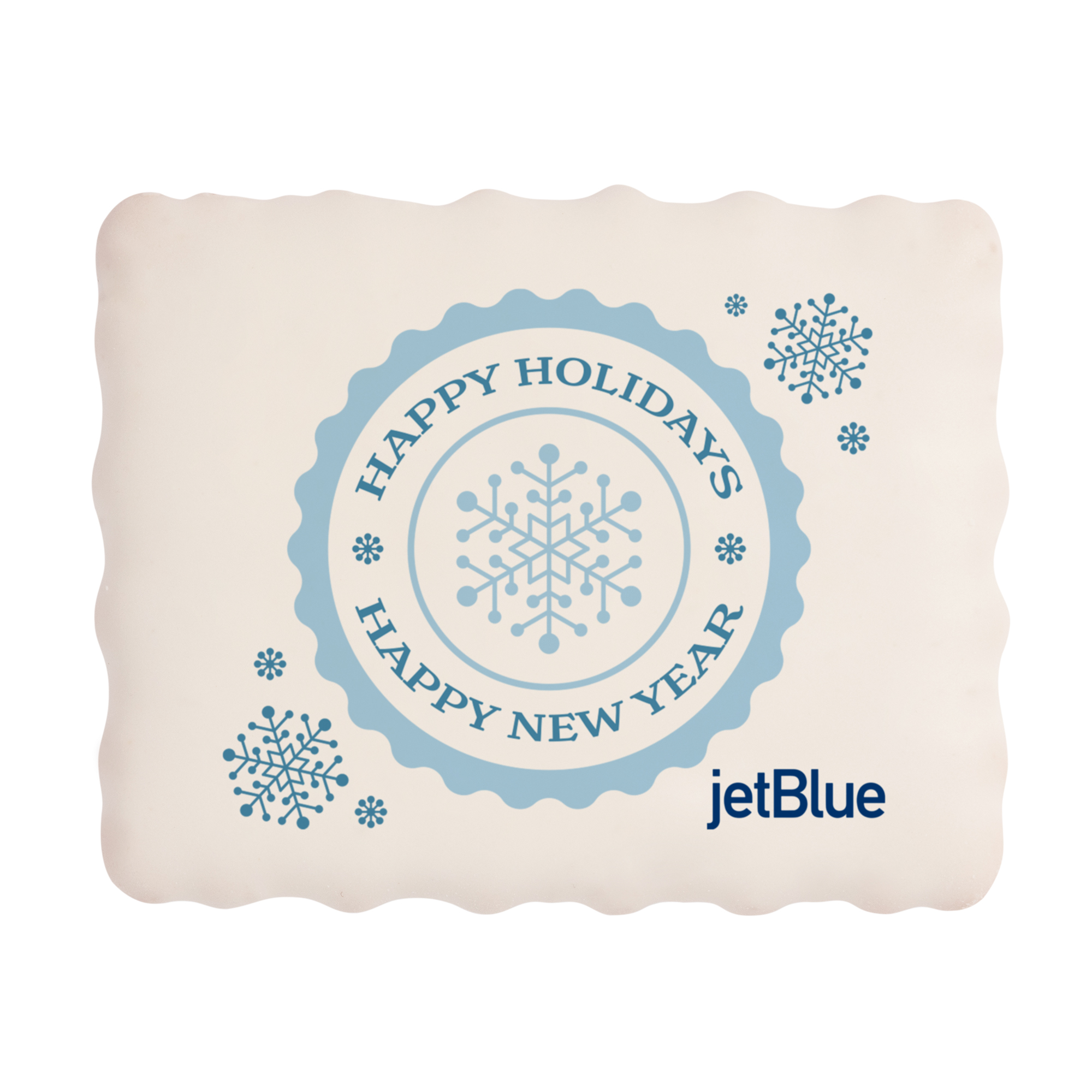 Iced Rectangle Cookie- Custom Logo