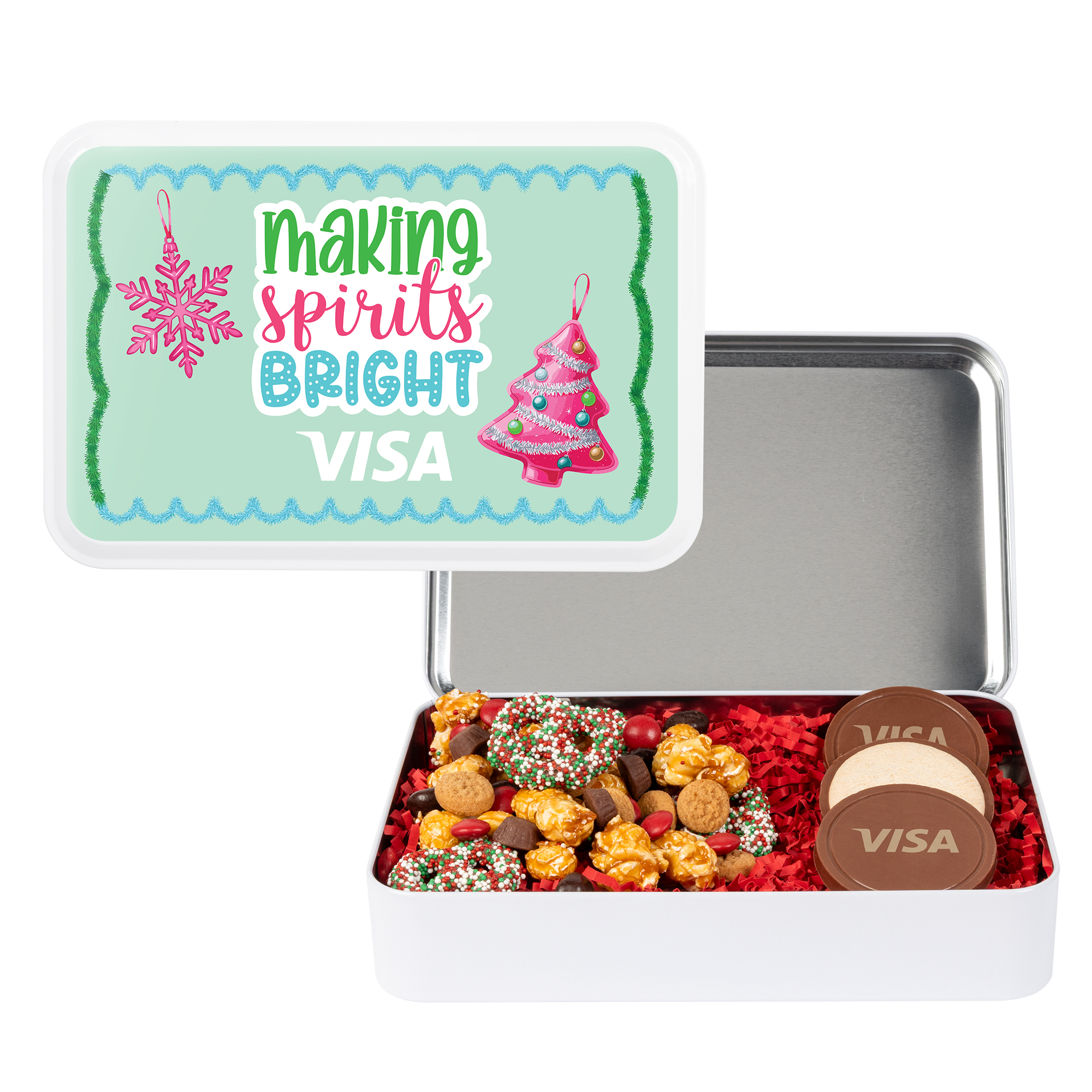 Holly Jolly Mix Gift Tin