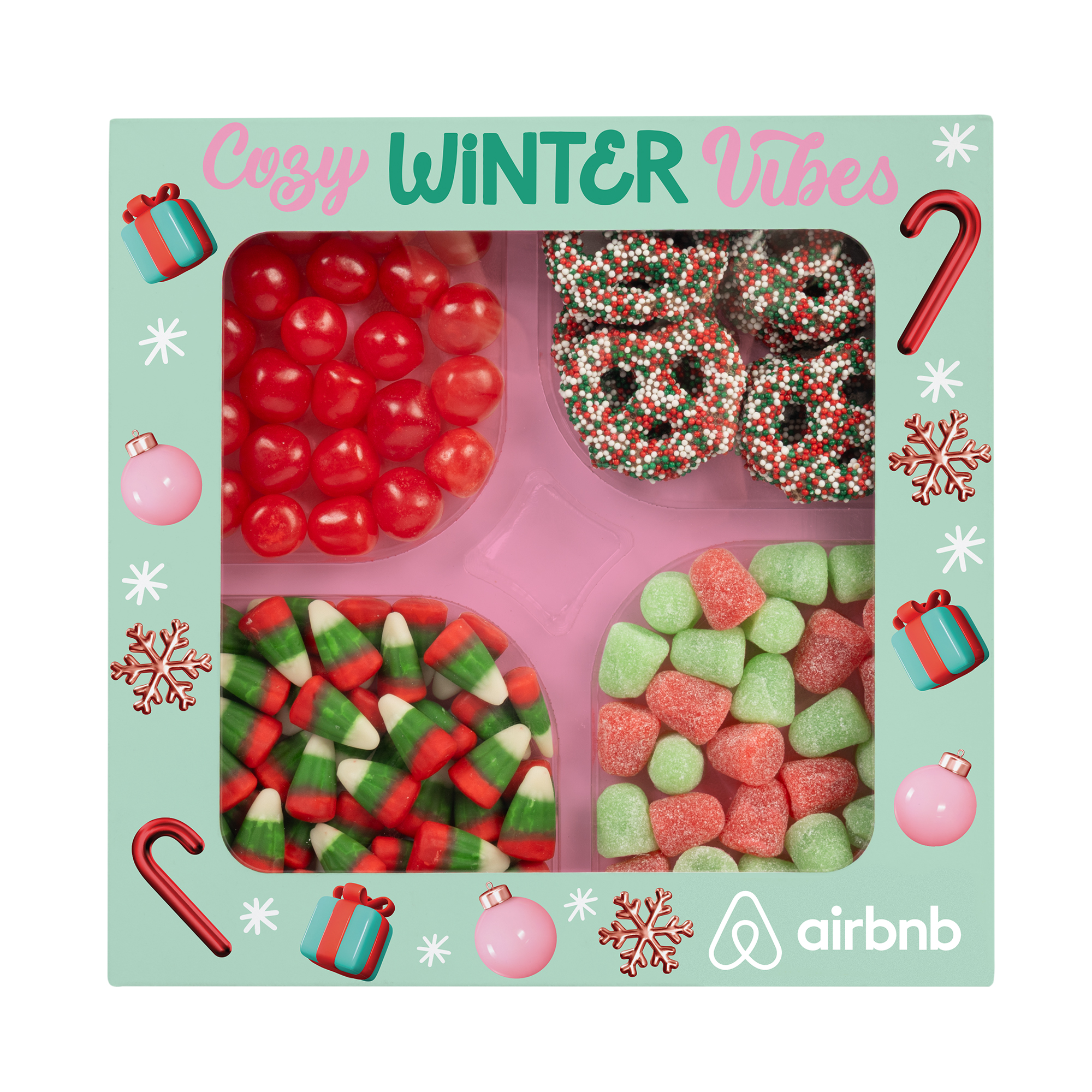 Holiday Treats Mini Charcuterie Board