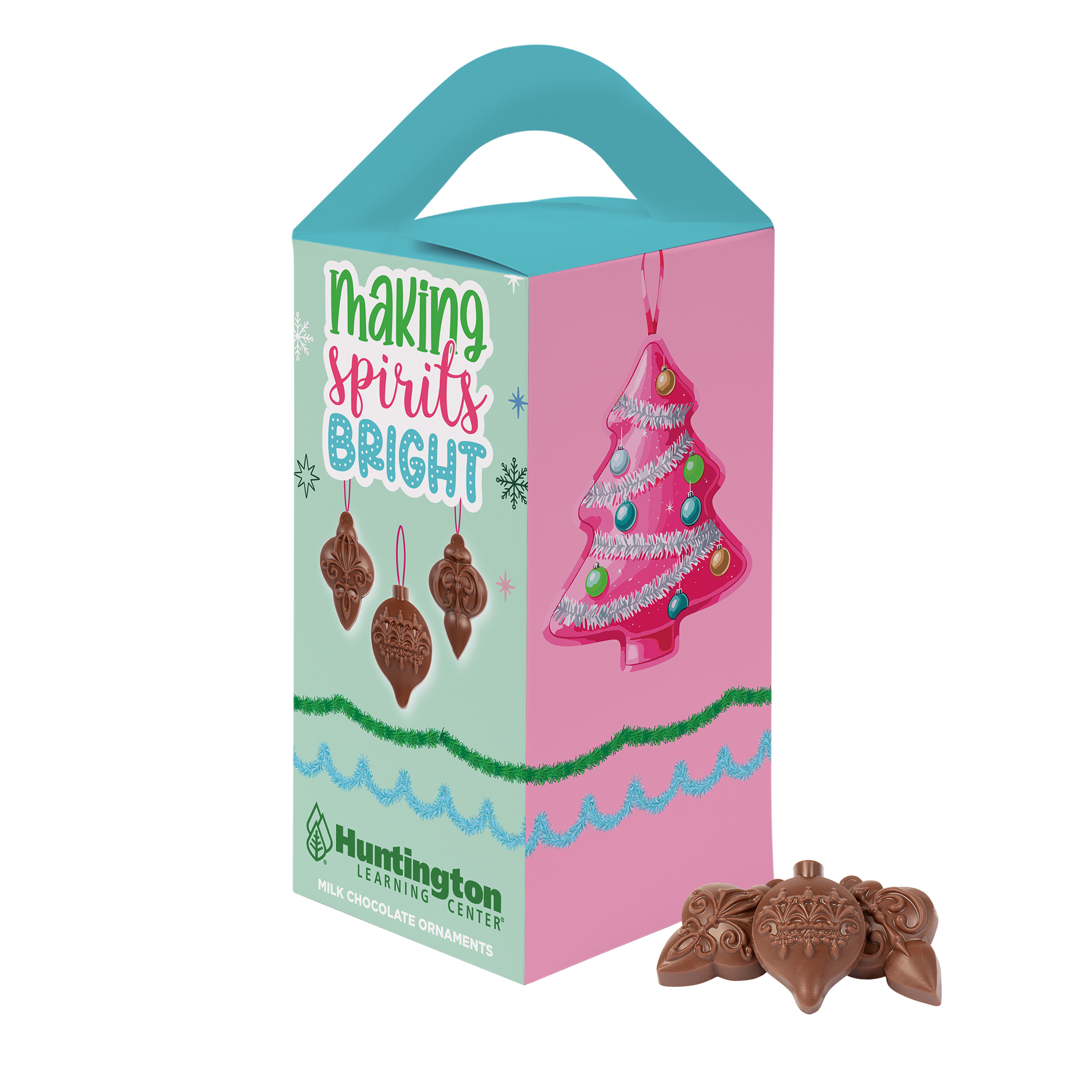 Nostalgic Chocolate Ornament Tote Box