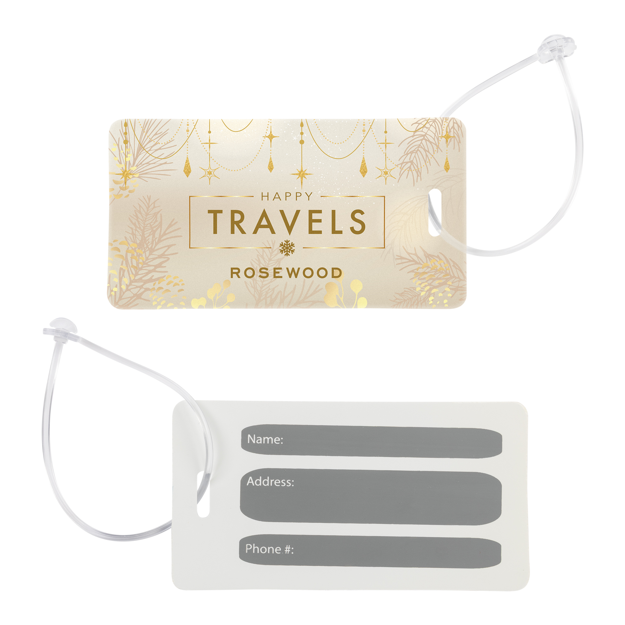 Rectangle Luggage Tag
